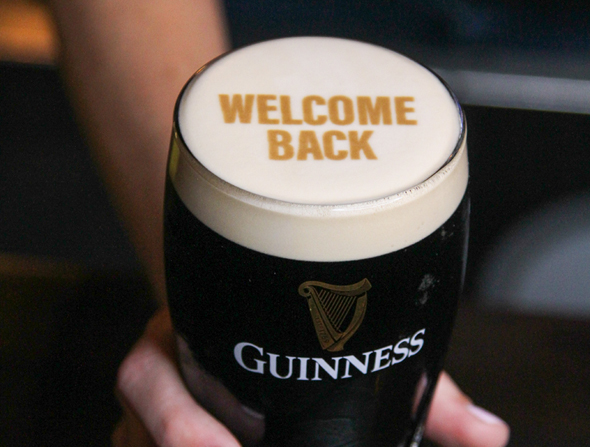 Good gracious, good Guinness!  Photo: Ripples