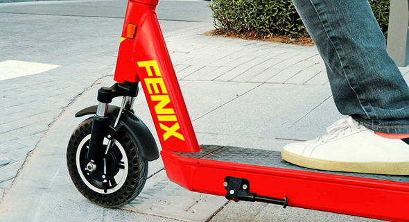Fenix's electric scotters. Photo: Fenix