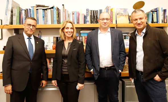 Erel Margalit, Ohad Goldberg, Michal Badash, Moshe Lion Erel Margalit, Ohad Goldberg, Michal Badash, Moshe Lion