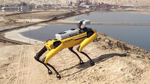 Boston Dynamics' robo-dog gets Israeli Percepto's drone capabilities ...