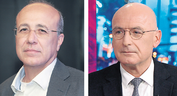 מימין: המפקח על הבנקים יאיר אבידן, והממונה על שוק ההון משה ברקת מימין: המפקח על הבנקים יאיר אבידן, והממונה על שוק ההון משה ברקת