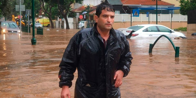 הצפות בצפון תל אביב, נזקים בערי השרון ובבסיסי הקריה וגלילות