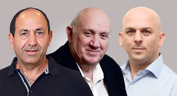 מימין: בעל השליטה בפרשמרקט שלומי אמיר, מנכ”ל שופרסל איציק אברכהן ובעל השליטה בשיווק השקמה רמי לוי. השפעת הקורונה תימשך גם ברבעון הבא מימין: בעל השליטה בפרשמרקט שלומי אמיר, מנכ”ל שופרסל איציק אברכהן ובעל השליטה בשיווק השקמה רמי לוי. השפעת הקורונה תימשך גם ברבעון הבא