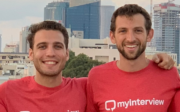 Co-founders Benjamin Gillman and Guy Abelsohn. Photo: myInterview Co-founders Benjamin Gillman and Guy Abelsohn. Photo: myInterview