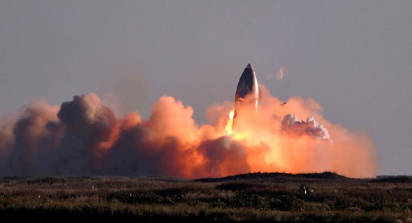 נחיתה לא מוצלחת של ספינת חלל של spacex (ארכיון) נחיתה לא מוצלחת של ספינת חלל של spacex (ארכיון)