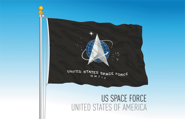 The U.S. Space Force was established in part to combat Chinese aggressions in space. Photo: Shutterstock