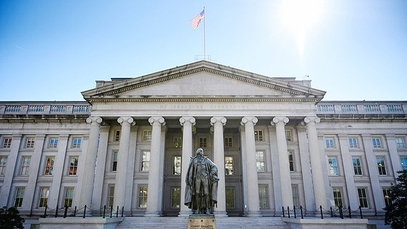 U.S. Treasury and Commerce headquarters. Photo: Getty