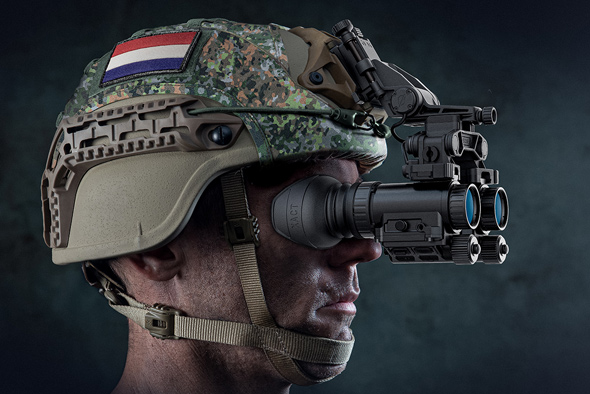 Elbit's night vision goggles sold to the Dutch military. Photo: Elbit Elbit's night vision goggles sold to the Dutch military. Photo: Elbit