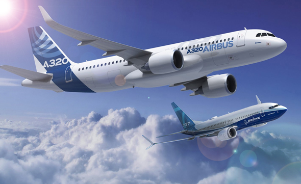 איירבוס A320 ובואינג 737 איירבוס A320 ובואינג 737
