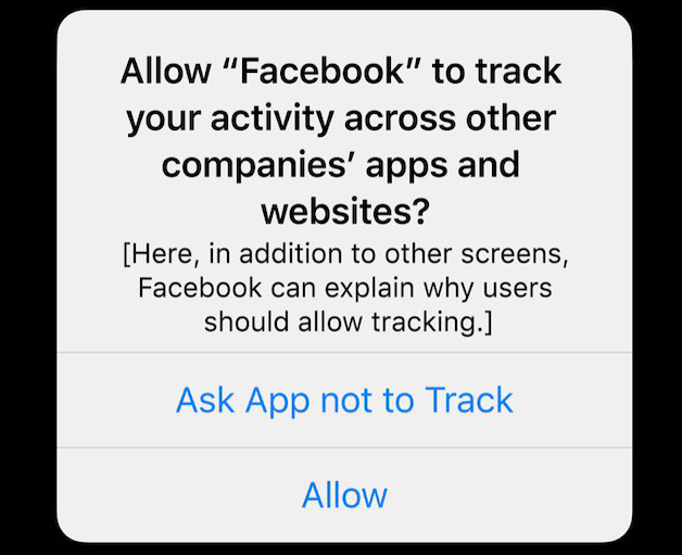 Alert on Apple devices on Facebook tracking Alert on Apple devices on Facebook tracking