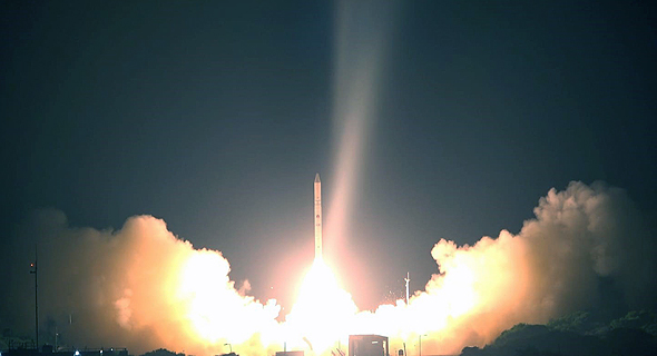 Ofek 16 launch. Photo: IAI Ofek 16 launch. Photo: IAI