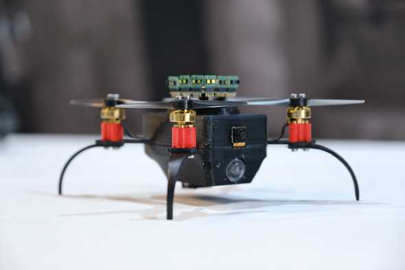 A drone armed with Rafael and Anyvision's computer vision system. Photo: Rafael