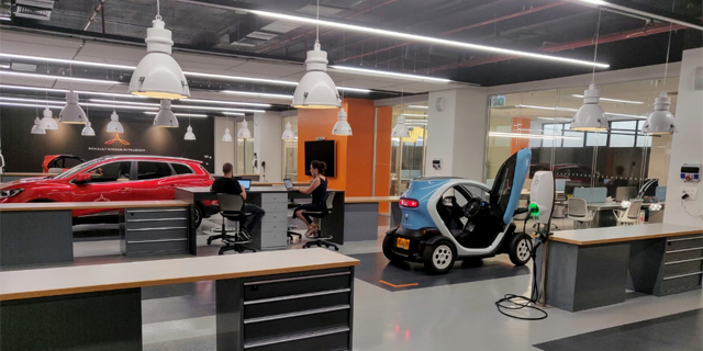 Renault-Nissan-Mitsubishi’s Innovation Lab in Tel Aviv. Photo: Courtesy