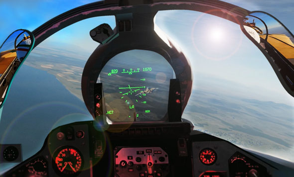 F14 בכוונת של מיג 23 (אילוסטרציה) F14 בכוונת של מיג 23 (אילוסטרציה)