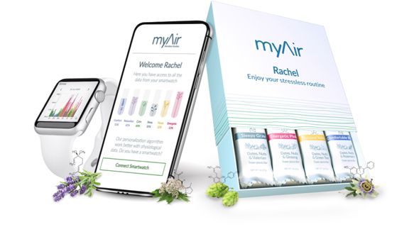 myAir blends natural ingredients with artificial intelligence. Photo: myAir