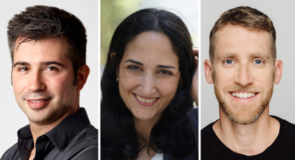 Yevgeny Dibrov (left) Sarah Levy, and Asaf Rapaport Yevgeny Dibrov (left) Sarah Levy, and Asaf Rapaport
