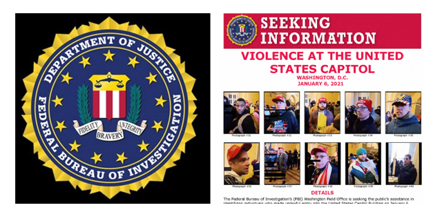 בעקבות המהומות בגבעת הקפיטול: ה-FBI מבקש את עזרת הציבור לאתר מתפרעים