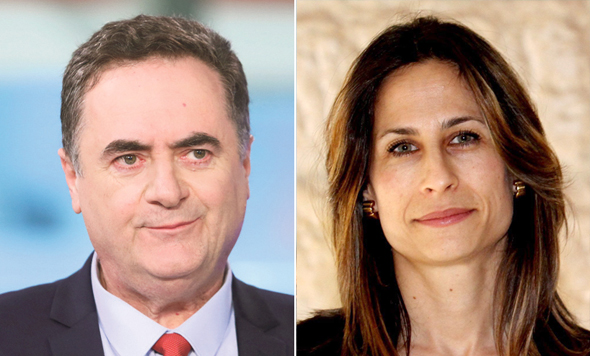 מימין: שרת התיירות אורית פרקש הכהן ושר האוצר ישראל כץ. "שהמונופולים ישלמו" מימין: שרת התיירות אורית פרקש הכהן ושר האוצר ישראל כץ. "שהמונופולים ישלמו"