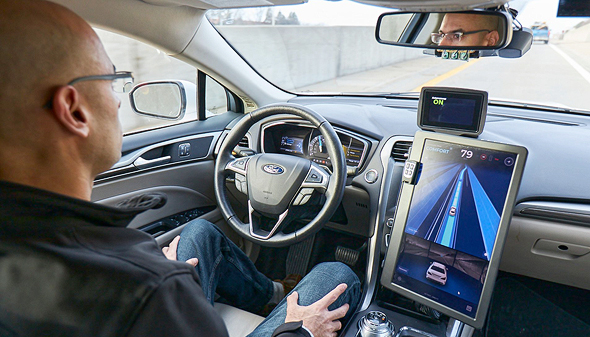 An autonomous car. Photo: Mobileye PR An autonomous car. Photo: Mobileye PR