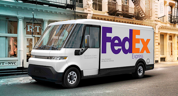 החשמלית של GM שתיסע בשירות FedEx, צילום: איי אף פי