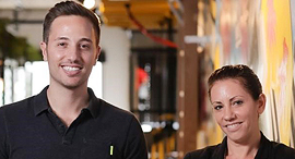 דורין שרון ותומר כהן, צילום: אלון יחזקאל