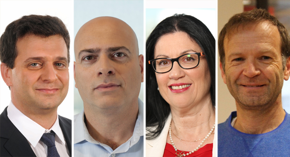 מימין ניל קורני, רונית הראל בן זאב, רמי דרור וירון ויצנבליט מימין ניל קורני, רונית הראל בן זאב, רמי דרור וירון ויצנבליט