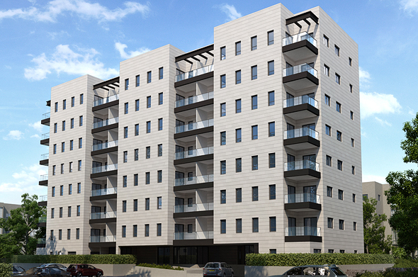 פרויקט ההתחדשות העירונית ברחוב אנילביץ ברעננה. 68% מהדירות הן בנות 3-2 חדרים 
