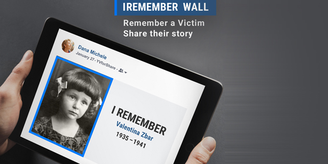 Israel’s Yad Vashem commemorates Holocaust victims with IRemember Wall