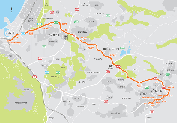 קו הרכבת הקלה נופית קו הרכבת הקלה נופית
