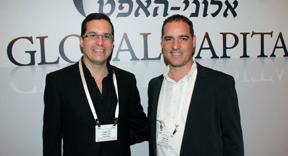 מימין: שחר אלוני ויניב האפט מימין: שחר אלוני ויניב האפט
