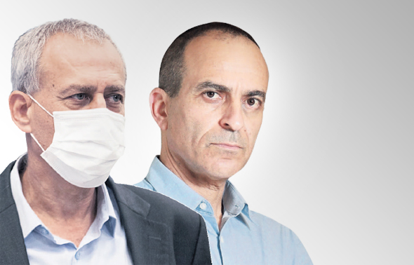 שני הפרויקטורים. מימין :פרופ' רוני גמזו ופרופ' נחמן אש שני הפרויקטורים. מימין :פרופ' רוני גמזו ופרופ' נחמן אש