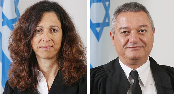 השופט חאלד כבוב והשופטת רות רונן