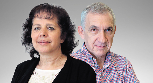 מימין: פרופ' דניאל גוטליב וסמנכ"לית המחקר והתכנון של ביטוח לאומי ניצה קסיר מימין: פרופ' דניאל גוטליב וסמנכ"לית המחקר והתכנון של ביטוח לאומי ניצה קסיר