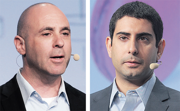 מימין עופר בן נון מייסד ארגוס ו בן וולקוב מנכ"ל אוטונומו