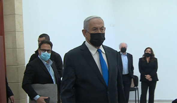 ראש הממשלה בנימין נתניהו מגיע לבית המשפט ראש הממשלה בנימין נתניהו מגיע לבית המשפט