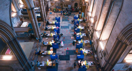 פוטו חיסוני קורונה קתדרלת סלייסבורי אנגליה , צילום: גטי