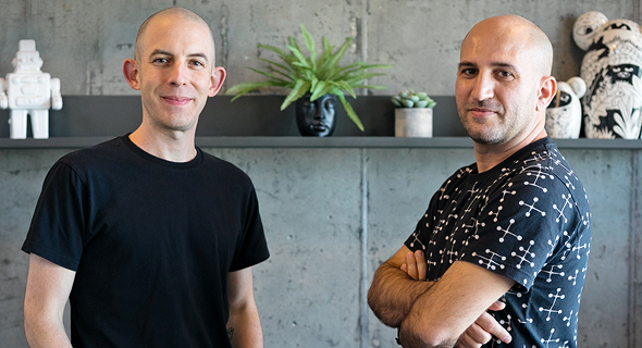Lior Weizman who leads SAP.iO Foundry in Israel (Left); Oded Lavie VP of Innovation, Publicis Israel. Photo: Efrat Saar