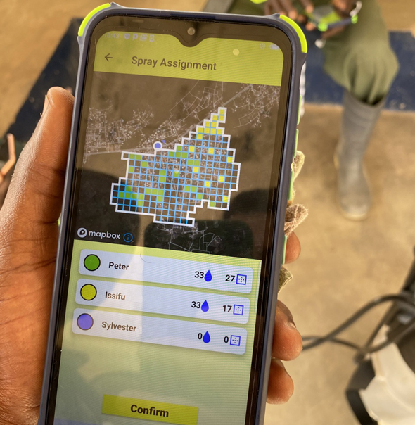 ZzappMalaria's app allows researchers to upload data and update it in real-time, preventing outbreaks. Photo: ZzappMalaria