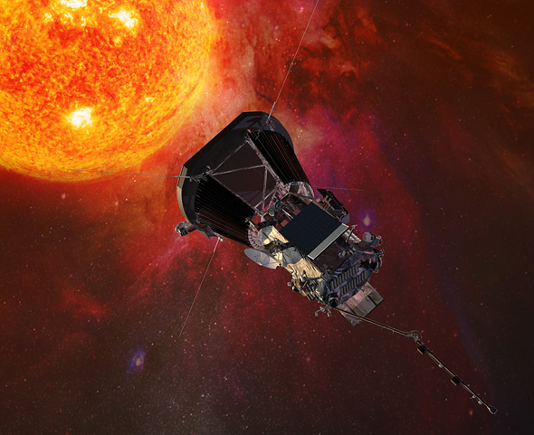 Ramon.Space&#39;s Virtual Radiation Shield technology was incorporated on board NASA&#39;s Parker probe to the Sun (illustration). Photo: NASA