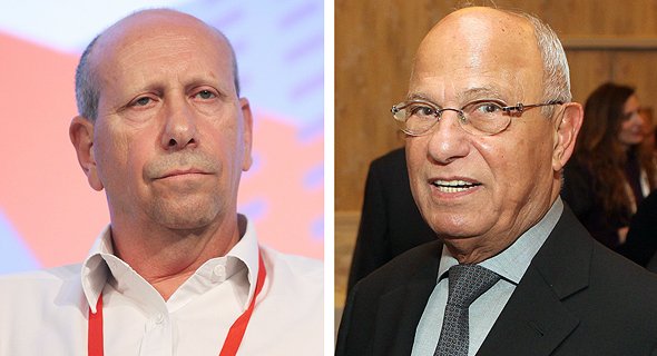 מימין: שלמה אליהו ומוטי רוזן 