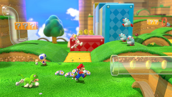 Super Mario 3D World. מתקן שעשועים אינסופי Super Mario 3D World. מתקן שעשועים אינסופי