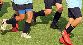  אימון ילדים בקבוצת כדורגל , צילום: אורן אהרוני