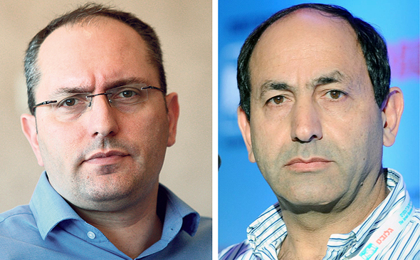 מימין: רמי לוי ומוטי בן משה מימין: רמי לוי ומוטי בן משה