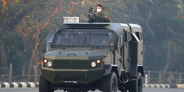 In Myanmar coup, old Israeli weapons exports are still in the picture