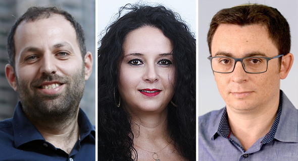 מימין: יאיר פינס, דלית זילבר וצחי דוד מימין: יאיר פינס, דלית זילבר וצחי דוד