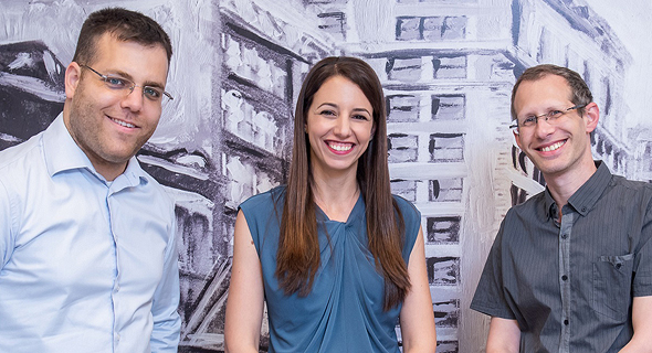 Hailo’s founders Orr Danon, Hadar Zeitlin, and Avi Baum. Photo: Eran Tayree Hailo’s founders Orr Danon, Hadar Zeitlin, and Avi Baum. Photo: Eran Tayree