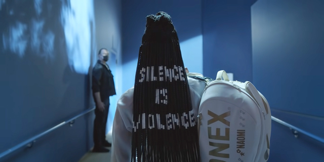מתוך הפרסומת של אוסקה לביטס, עם המסר "שתיקה היא אלימות", צילום: youtube