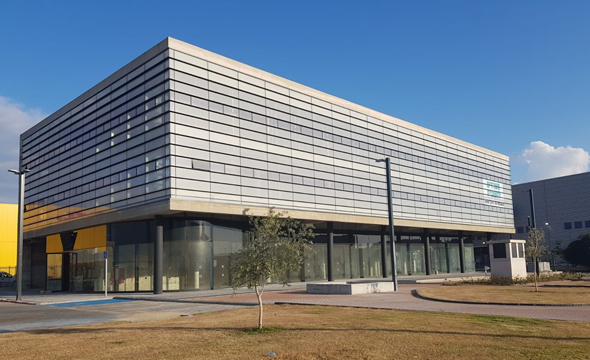 המבנה החדש של חברת החשמל באיירפורט סיטי המבנה החדש של חברת החשמל באיירפורט סיטי