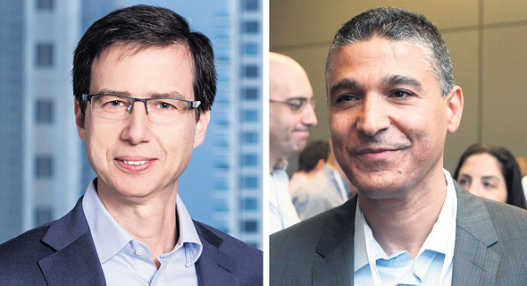 מימין: מנכ"ל מזרחי טפחות משה לארי ומנכ"ל לאומי חנן פרידמן. "המשק יעמוד במשבר ויצא ממנו מחוזק" מימין: מנכ"ל מזרחי טפחות משה לארי ומנכ"ל לאומי חנן פרידמן. "המשק יעמוד במשבר ויצא ממנו מחוזק"
