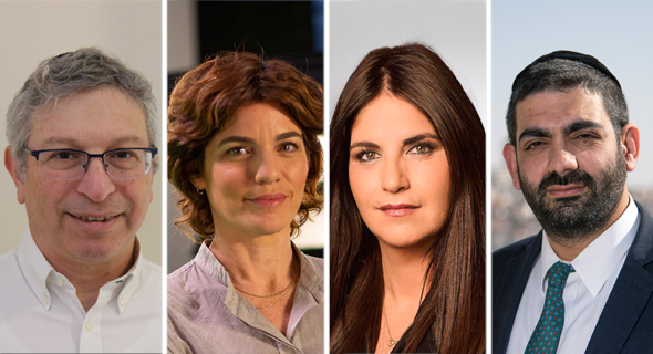 מימין מיכאל מלכיאלי, קרן ברק, תמר זנדברג ונח קולמן מימין מיכאל מלכיאלי, קרן ברק, תמר זנדברג ונח קולמן